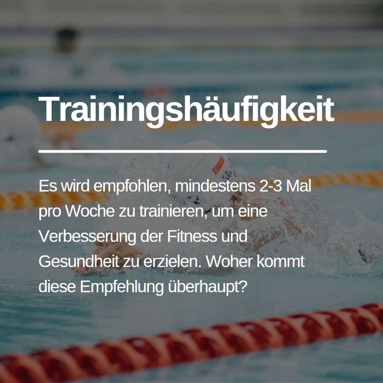 Read more about the article Trainingshäufigkeit