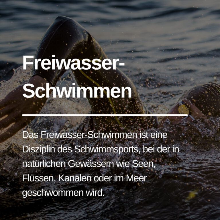 Read more about the article Das Freiwasser-Schwimmen