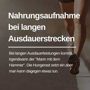 Mehr über den Artikel erfahren Nahrungsaufnahme beim Marathon
