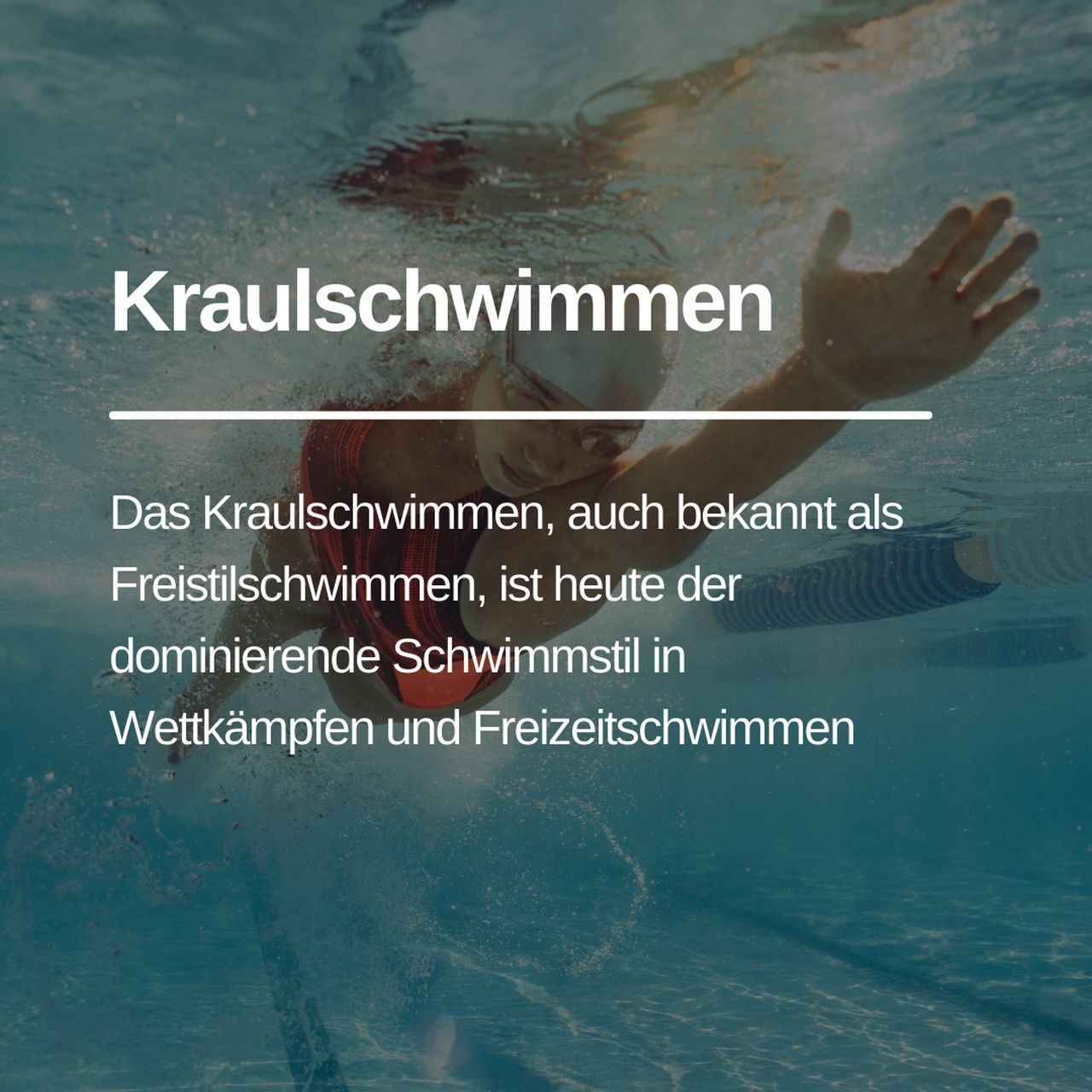Read more about the article Die Faszination des Kraulschwimmens