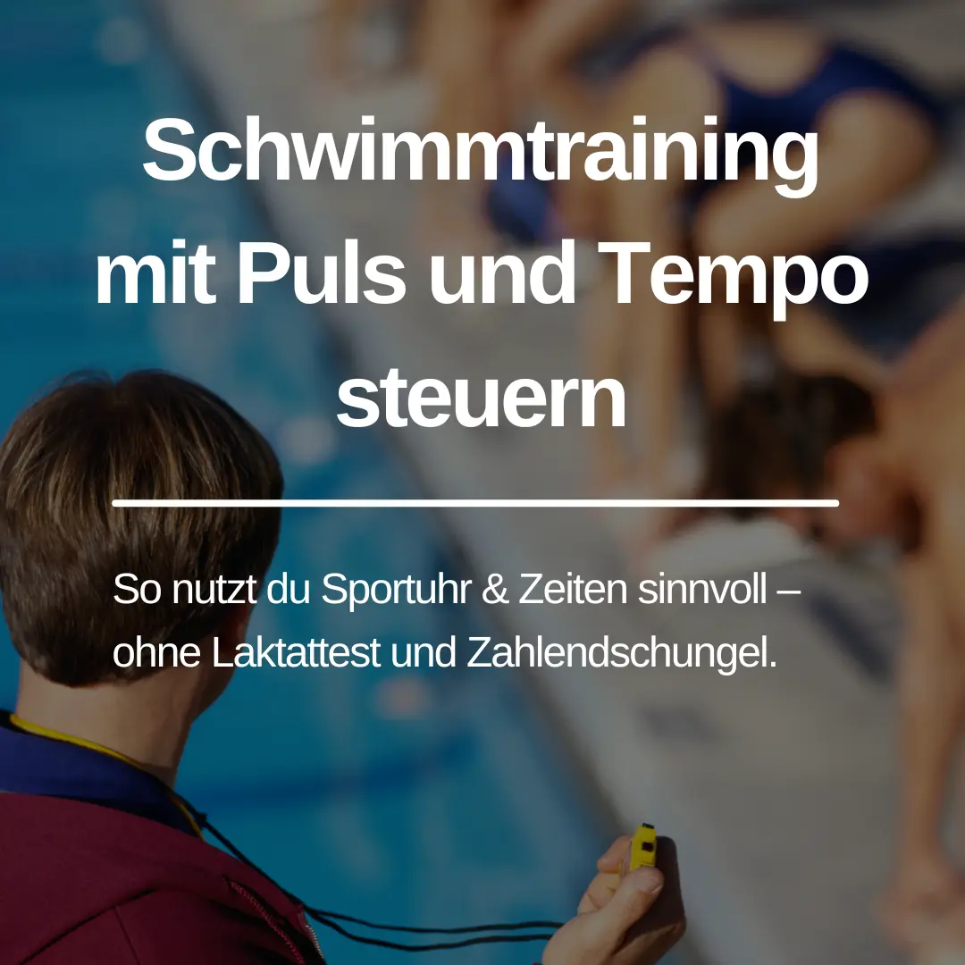 Du betrachtest gerade Schwimmtraining mit Puls und Tempo steuern