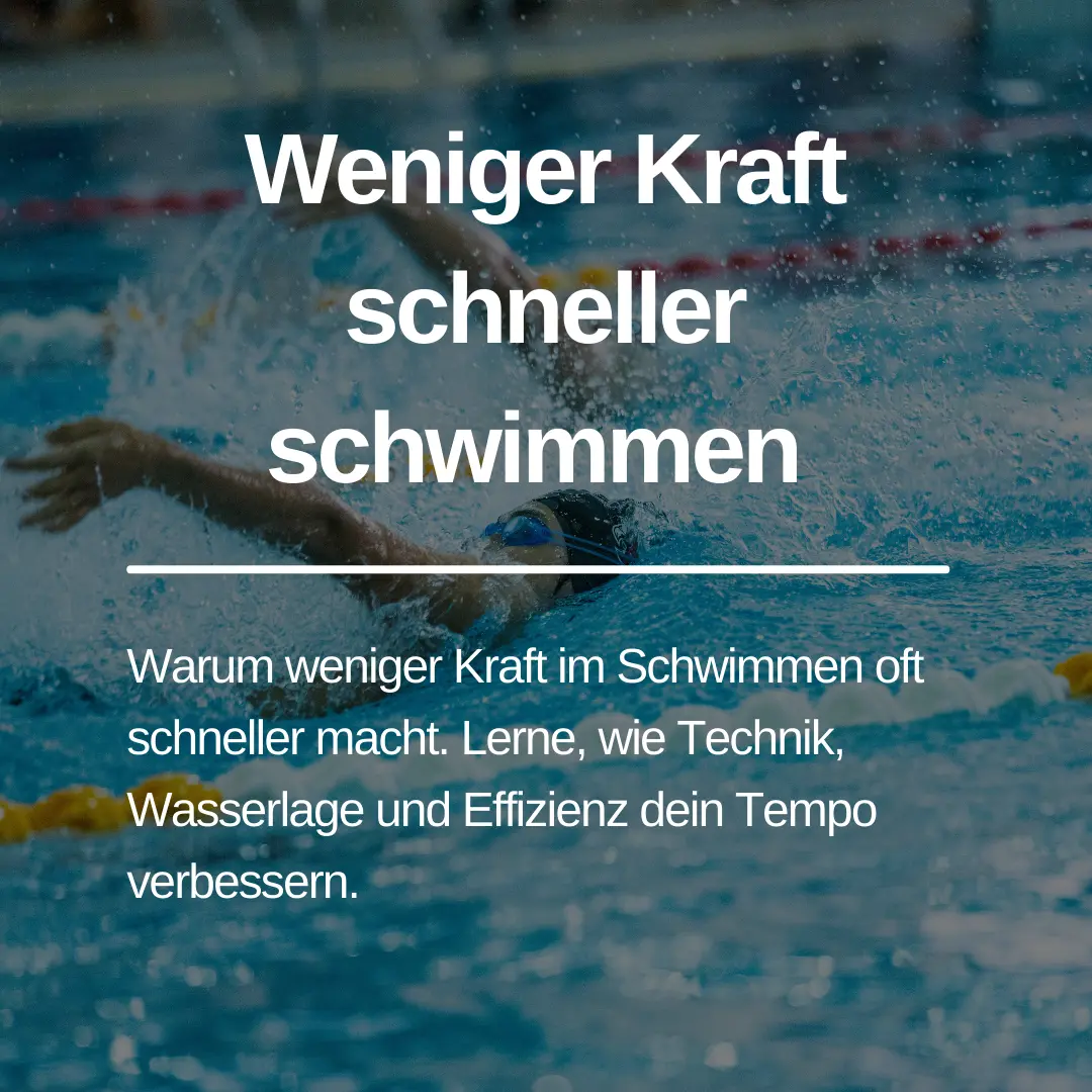Du betrachtest gerade Warum weniger Kraft schneller macht