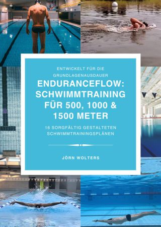 EnduranceFlow Schwimmtrainingspläne für 500, 1000 und 1500 Meter – 16 strukturierte Einheiten zur Verbesserung von Technik, Tempo und Ausdauer im Kraulschwimmen